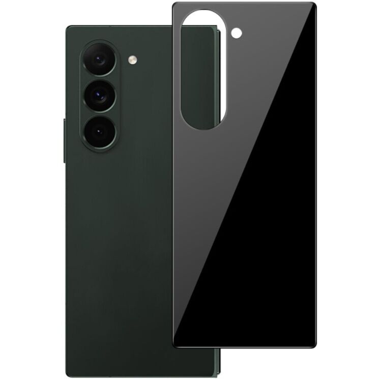 Захисне скло на задню панель IMAK Black Back Glass для Samsung Galaxy Fold 6 - Black: фото 1 з 6