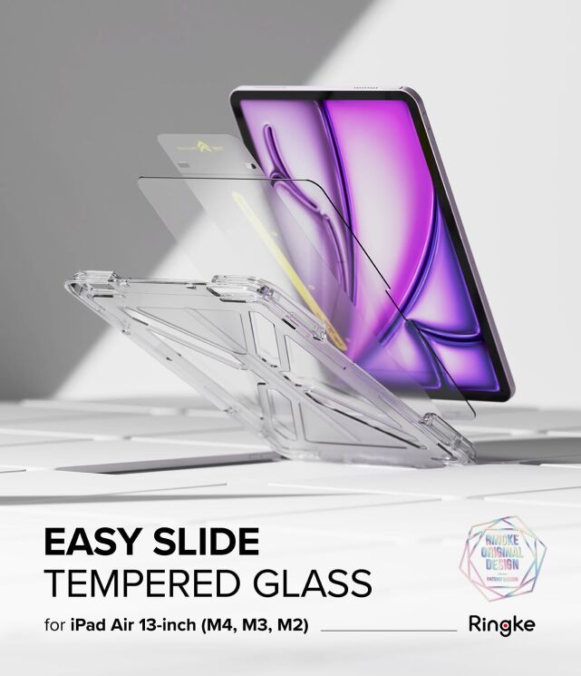 Защитное стекло Ringke Easy Slide Tempered Glass (FT) для iPad Air 11 M4/M3/M2 (2026/2025/2024) 8809961786372 (409803) Защитное стекло Ringke Easy Slide Tempered Glass (FT) для iPad Air 11 M4/M3/M2 (2026/2025/2024) 8809961786372: фото 2 из 15