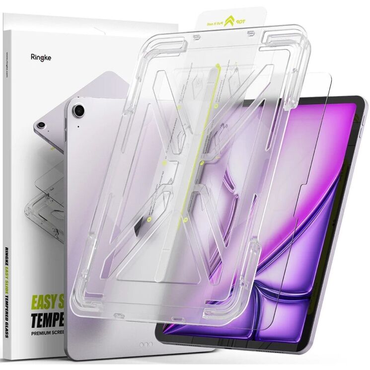 Защитное стекло Ringke Easy Slide Tempered Glass (FT) для iPad Air 11 M4/M3/M2 (2026/2025/2024) 8809961786372 (409803) Защитное стекло Ringke Easy Slide Tempered Glass (FT) для iPad Air 11 M4/M3/M2 (2026/2025/2024) 8809961786372: фото 1 из 15