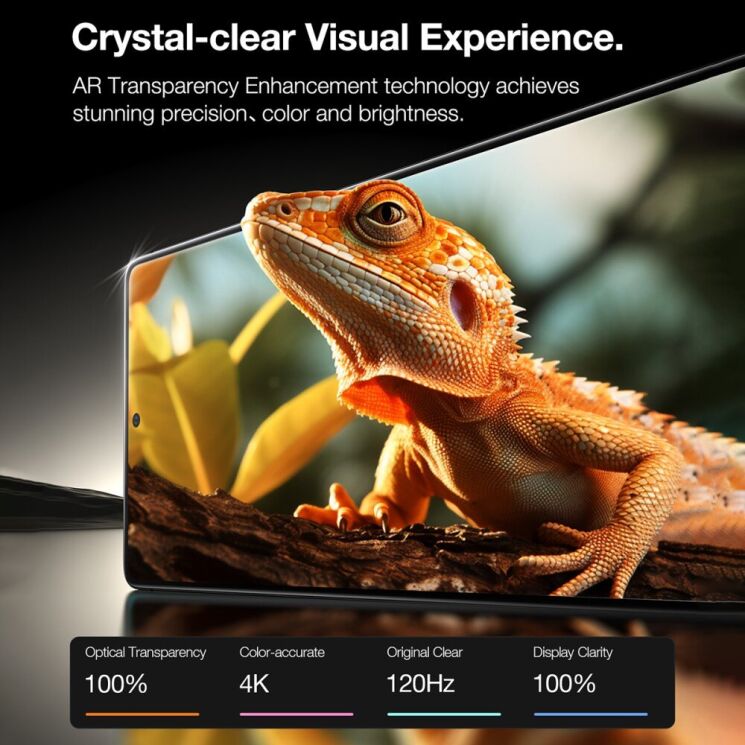 Защитное стекло TORRAS GlassGo для Samsung Galaxy S25 Plus (S936): фото 4 из 6