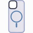 Захисний чохол 2Е Soft Touch MagSafe для iPhone 15 - Light Blue (371548TT)