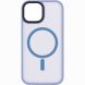 Захисний чохол 2Е Soft Touch MagSafe для iPhone 15 - Light Blue (371548TT). Фото 1 з 3