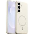 Защитный чехол ABEEL Liquid Silicone Magnetic для Samsung Galaxy S26 (S942) - Beige (407273E)