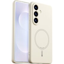Защитный чехол ABEEL Liquid Silicone Magnetic для Samsung Galaxy S26 (S942) - Beige: фото 1 из 7