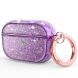 Защитный чехол AHASTYLE Twinkle Glitter для Apple AirPods Pro 2 - Purple: фото 1 из 7