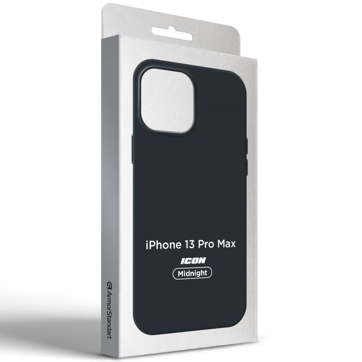 Захисний чохол ArmorStandart ICON Case для Apple iPhone 13 Pro Max - Black: фото 3 з 10