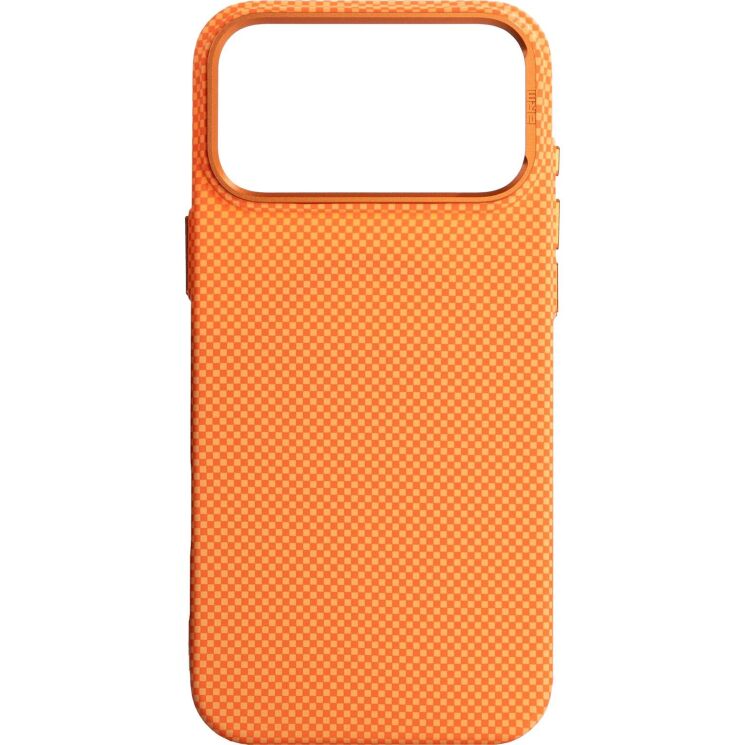Захисний чохол ArmorStandart LikeCarbon2 MagCase для iPhone 17 Pro Max - Kevlar Orange: фото 1 з 8