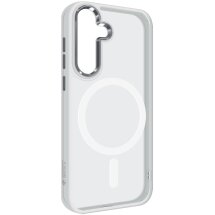 Защитный чехол ArmorStandart Unit MagSafe для Samsung Galaxy S25 (S931) - Matte Clear Silver: фото 1 из 6