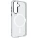 Защитный чехол ArmorStandart Unit MagSafe для Samsung Galaxy S25 (S931) - Matte Clear Silver (372382S). Фото 1 из 6