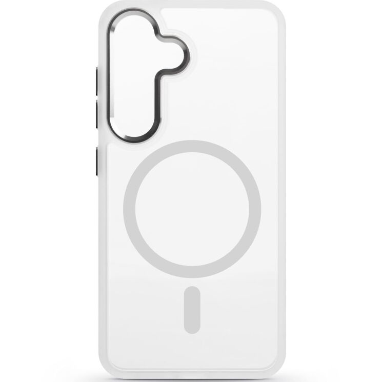 Защитный чехол ArmorStandart Unit MagSafe для Samsung Galaxy S25 (S931) - Matte Clear Silver: фото 1 из 10