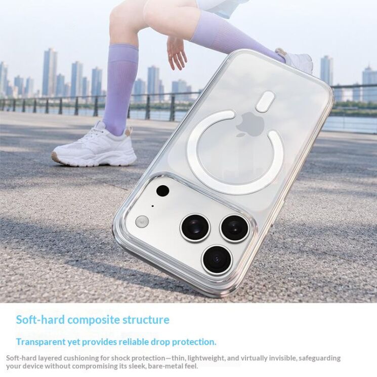 Захисний чохол BENKS Crystal Clear для iPhone 18 Pro Max / 17 Pro Max - Transparent: фото 7 з 10