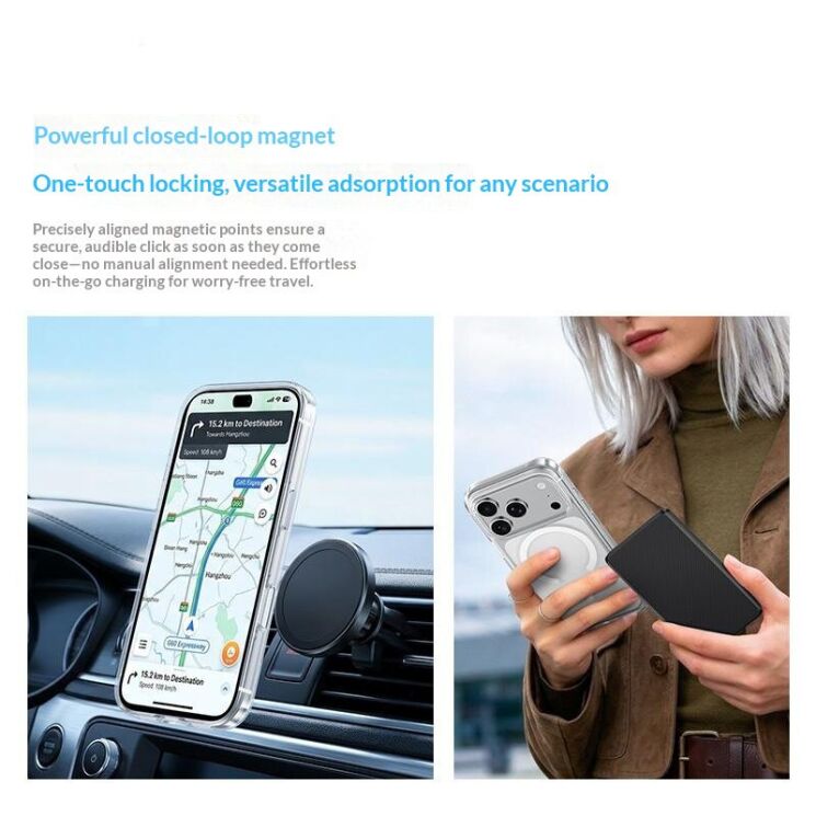 Захисний чохол BENKS Crystal Clear для iPhone 18 Pro Max / 17 Pro Max - Transparent: фото 9 з 10
