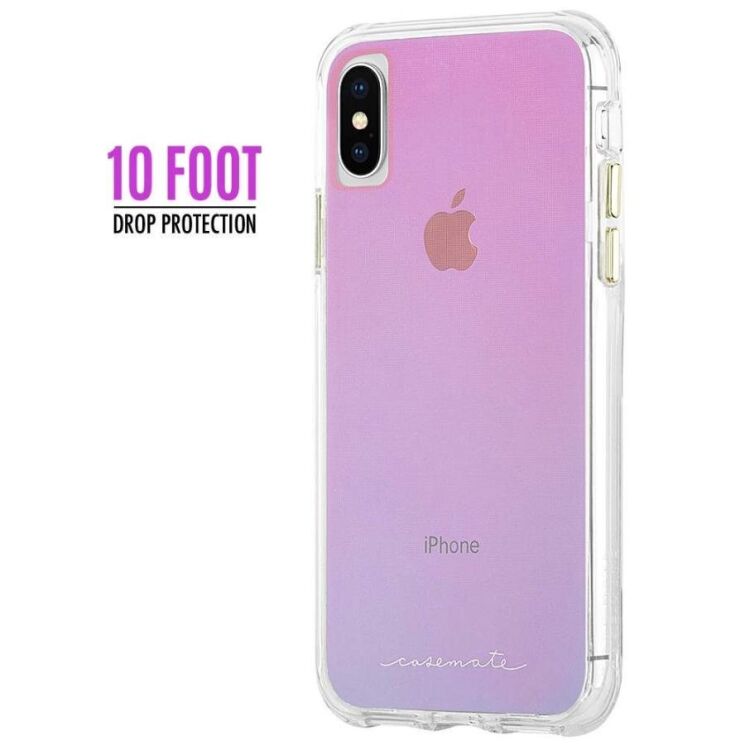 Защитный чехол Case-Mate Iridescent Sparkle для Apple iPhone XS Max - Rainbow: фото 6 из 7