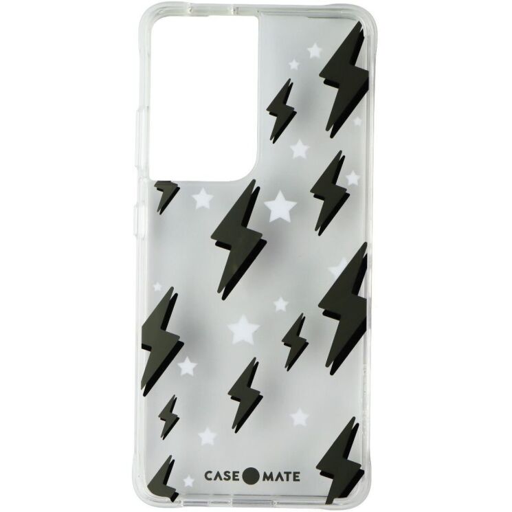 Защитный чехол Case-Mate Tough Prints для Samsung Galaxy S21 Ultra (G998) CM046214 - Thunder Bolts: фото 1 из 3