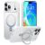 Захисний чохол CASEKOO Frost Matte Stand для iPhone 18 Pro / 17 Pro - White: фото 1 з 9