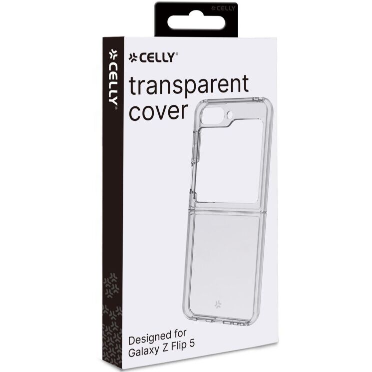 Защитный чехол Celly Gelskin для Samsung Galaxy Flip 5 (GELSKIN1058) - Transparent: фото 5 из 6