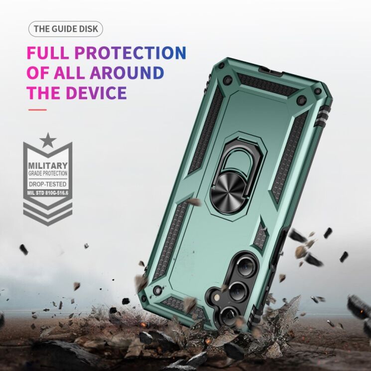 Защитный чехол Deexe Armor Case для Samsung Galaxy A16 (A165) - Black: фото 6 из 7