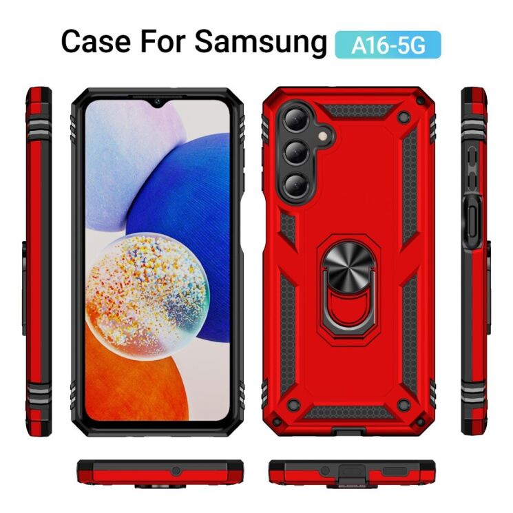 Защитный чехол Deexe Armor Case для Samsung Galaxy A16 (A165) - Black: фото 2 из 7