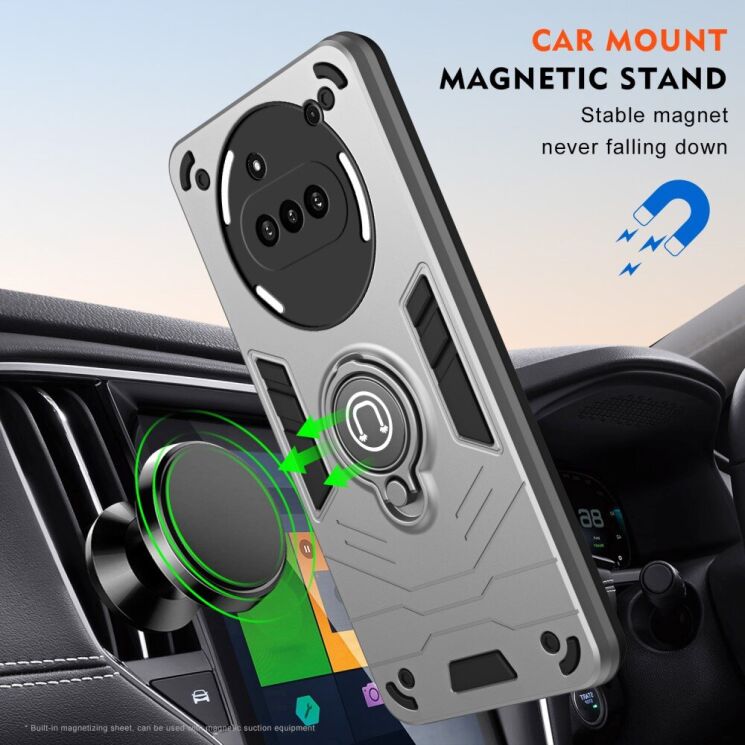 Защитный чехол Deexe Armor Mag для Nothing Phone (3a) - Black: фото 4 из 7