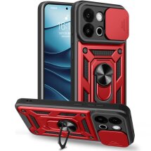 Захисний чохол Deexe Armor Shield для OnePlus 13T - Red: фото 1 з 9