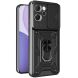 Захисний чохол Deexe Armor Shield для OPPO Reno 14 F/FS - Black (388343B). Фото 1 з 9