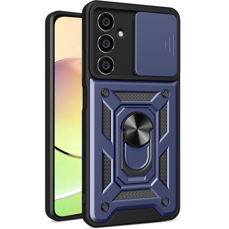 Защитный чехол Deexe Armor Shield для Samsung Galaxy A05s (A057) - Blue: фото 1 из 7