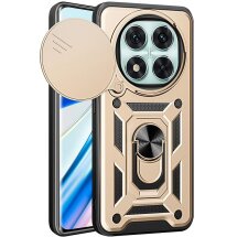 Защитный чехол Deexe Armor Shield для Xiaomi Redmi Note 14 Pro 5G / Poco X7 - Gold: фото 1 из 10