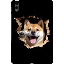 Защитный чехол Deexe Art Style для Samsung Galaxy Tab S12 Plus - Shiba Inu: фото 1 из 4