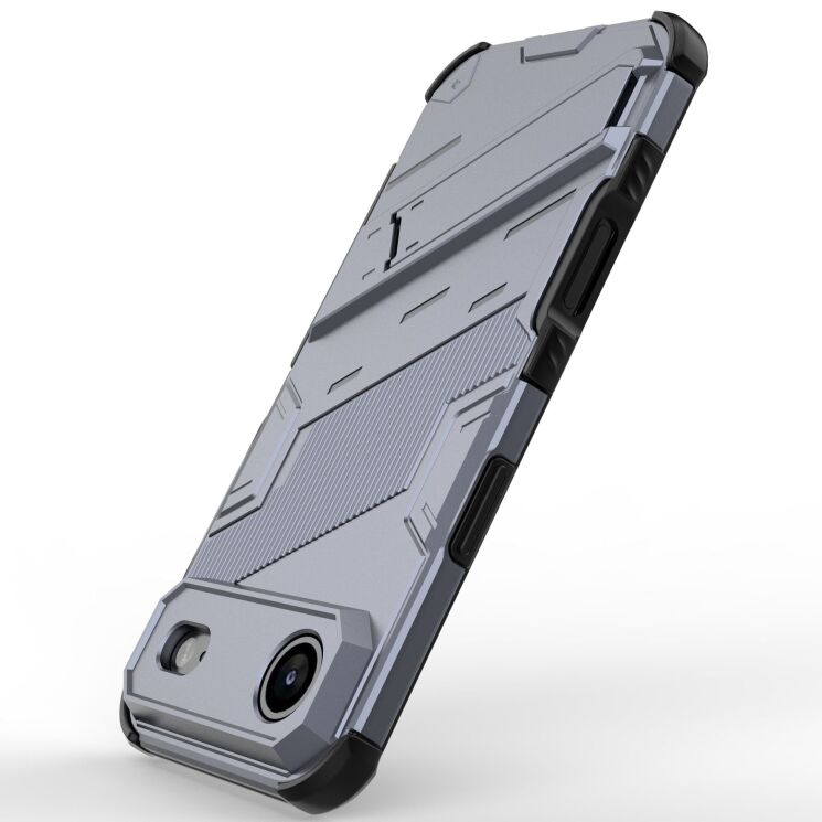 Захисний чохол Deexe Bibercas для Apple iPhone 17 Air - Grey: фото 3 з 6
