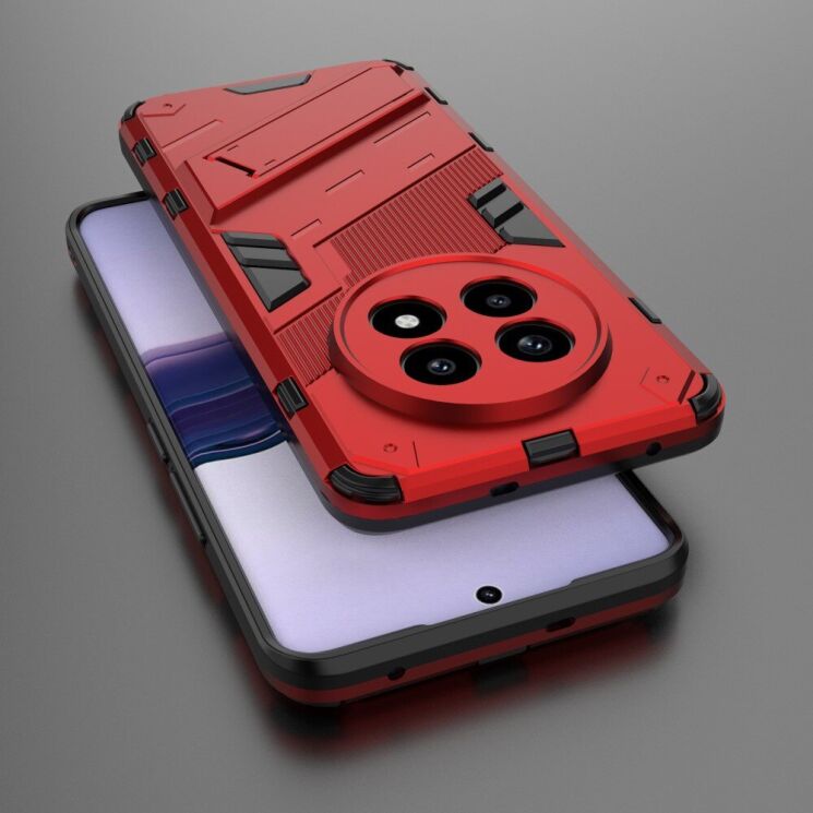 Защитный чехол Deexe Bibercas для Realme 13 Pro / 13 Pro Plus - Red: фото 4 из 7