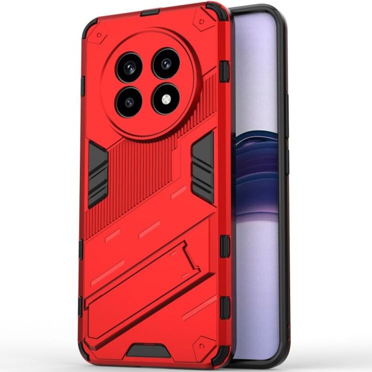 Защитный чехол Deexe Bibercas для Realme 13 Pro / 13 Pro Plus - Red: фото 1 из 7