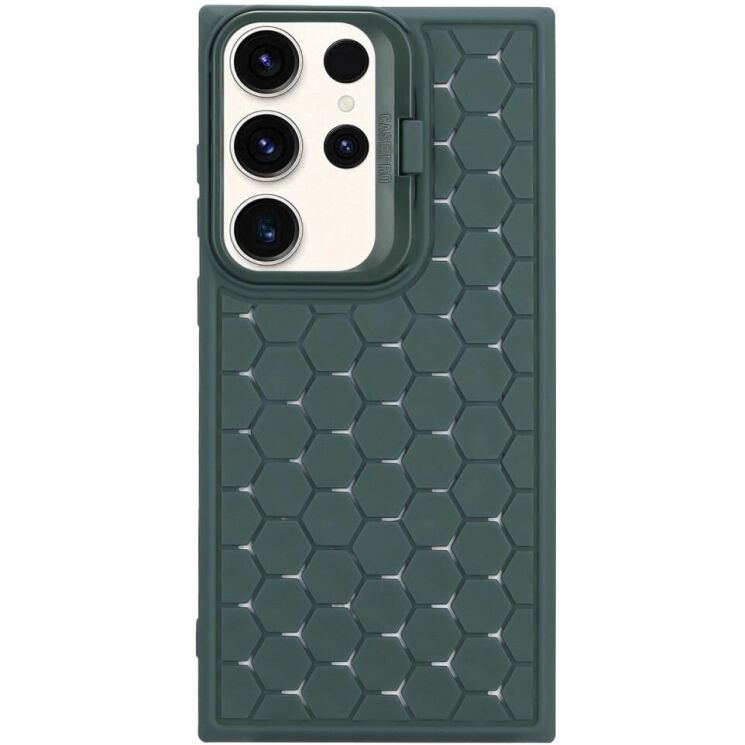 Защитный чехол Deexe CasePro with MagSafe для Samsung Galaxy S24 Ultra (S928) - Army Green: фото 2 из 6