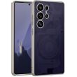 Защитный чехол Deexe Circuit Pattern для Samsung Galaxy S23 Ultra (S918) - Purple (321073V)