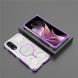 Захисний чохол Deexe Clear Bibercas для Samsung Galaxy S25 Edge (S937) - Purple (377571V). Фото 7 з 7