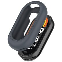 Защитный чехол Deexe Color Frame для Xiaomi Mi Smart Band 9 - Grey: фото 1 из 8