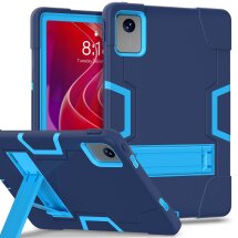 Защитный чехол Deexe Color Kickstand для Lenovo Tab M11 (TB330) / Xiaoxin Pad 2024 - Navy Blue / Blue: фото 1 из 6