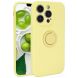 Защитный чехол Deexe Color Shell для Apple iPhone 15 Pro - Yellow (329372Y). Фото 1 из 9