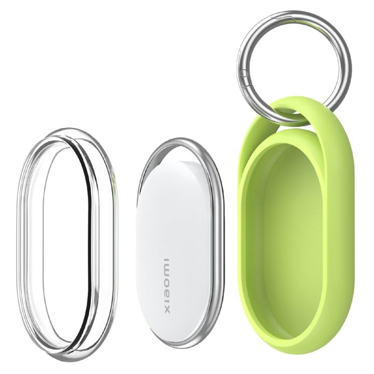 Захисний чохол Deexe Cosmic Guard для Xiaomi Tag - Fluorescent Green: фото 3 з 11