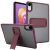 Защитный чехол Deexe Crystal Kickstand для Xiaomi Redmi Pad 2 - Wine Red: фото 1 из 11