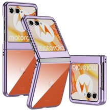Защитный чехол Deexe Electra Case для Motorola Razr 50 / Razr 70 - Purple: фото 1 из 8