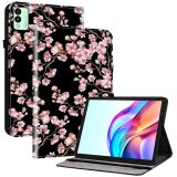 Защитный чехол Deexe Flower для TECNO Megapad 11 - Plum Blossom: фото 1 из 7