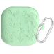Захисний чохол Deexe Flower Pattern для Samsung Galaxy Buds 4 / Buds 4 Pro - Matcha Green (407405M). Фото 1 з 6