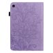 Защитный чехол Deexe Flower Print для Samsung Galaxy Tab A7 Lite (T220/T225) - Purple (252121V). Фото 3 из 9