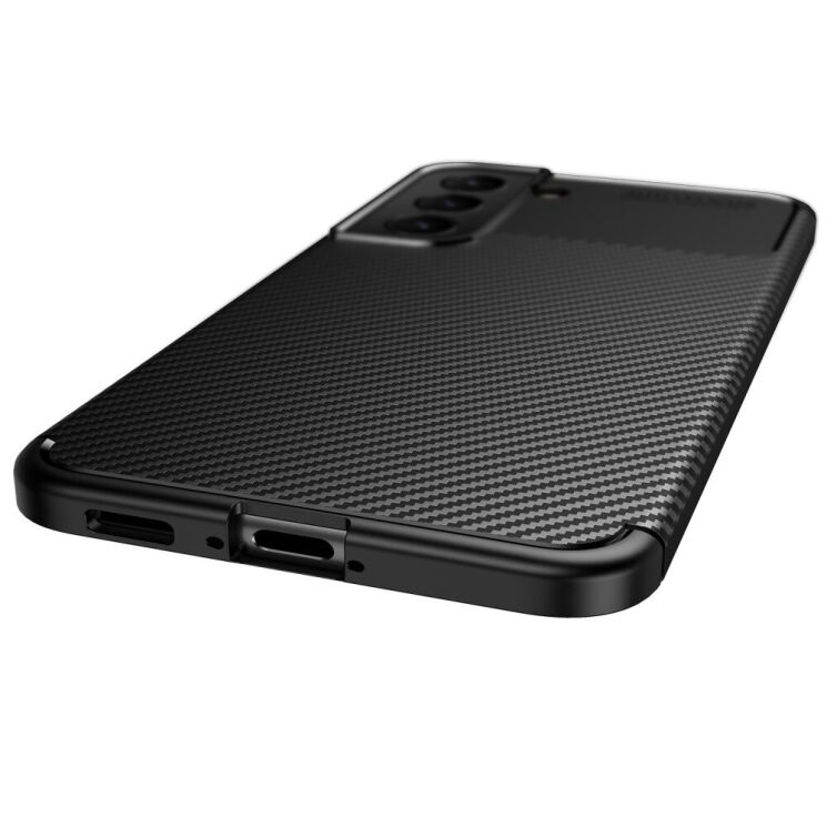Защитный чехол Deexe Fusion для Samsung Galaxy S22 - Black: фото 4 из 11