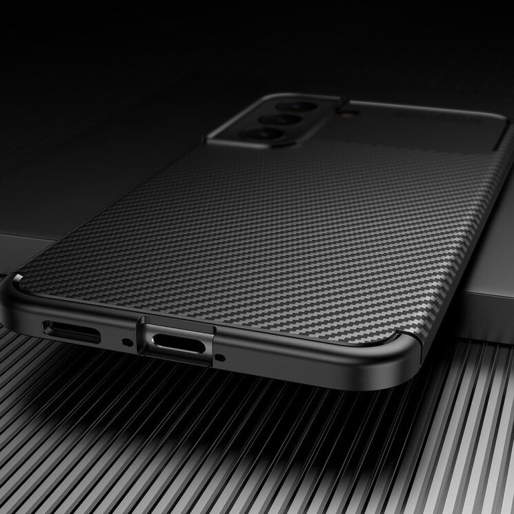 Защитный чехол Deexe Fusion для Samsung Galaxy S22 - Black: фото 10 из 11