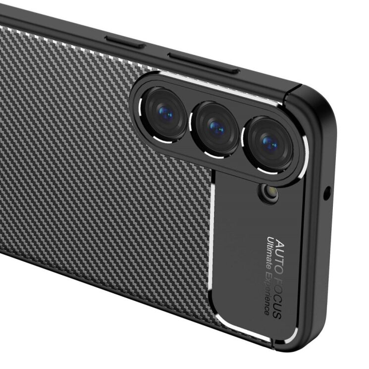 Защитный чехол Deexe Fusion для Samsung Galaxy S23 - Black: фото 5 из 6