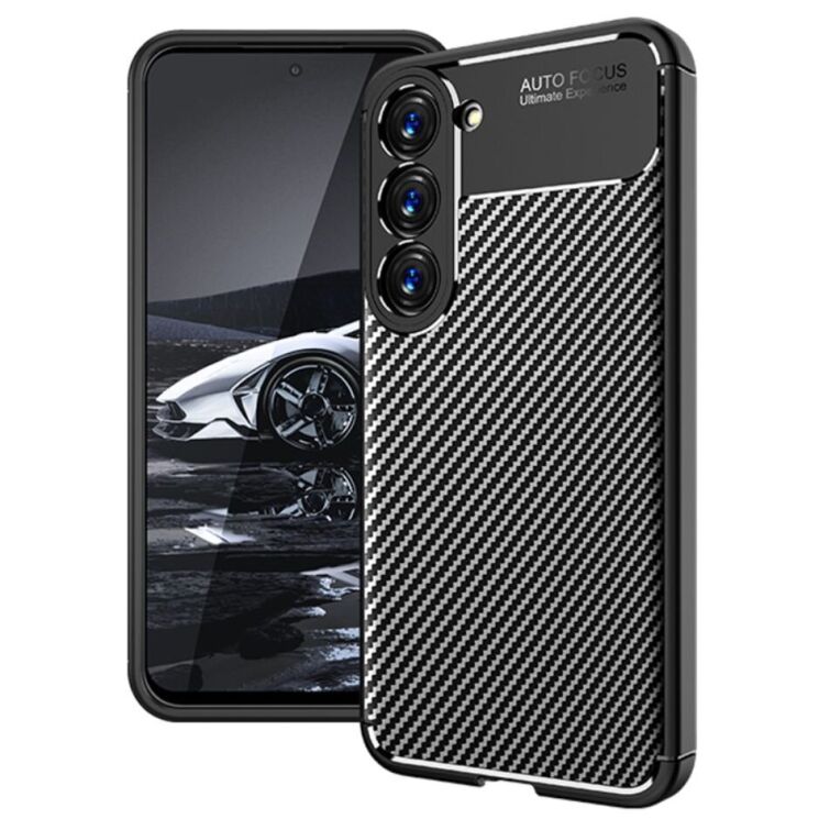 Защитный чехол Deexe Fusion для Samsung Galaxy S23 - Black: фото 2 из 6
