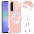 Захисний чохол Deexe Glitter Case with MagSafe для Samsung Galaxy A37 (A376) / A36 (A366) / A56 (A566) - Pink (380115P)