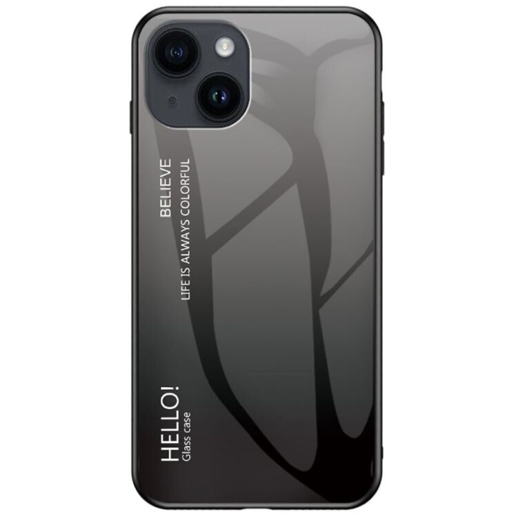 Захисний чохол Deexe Gradient Color для iPhone 15 - Black / Grey (329369BH) Захисний чохол Deexe Gradient Color для iPhone 15 - Black / Grey: фото 1 з 7