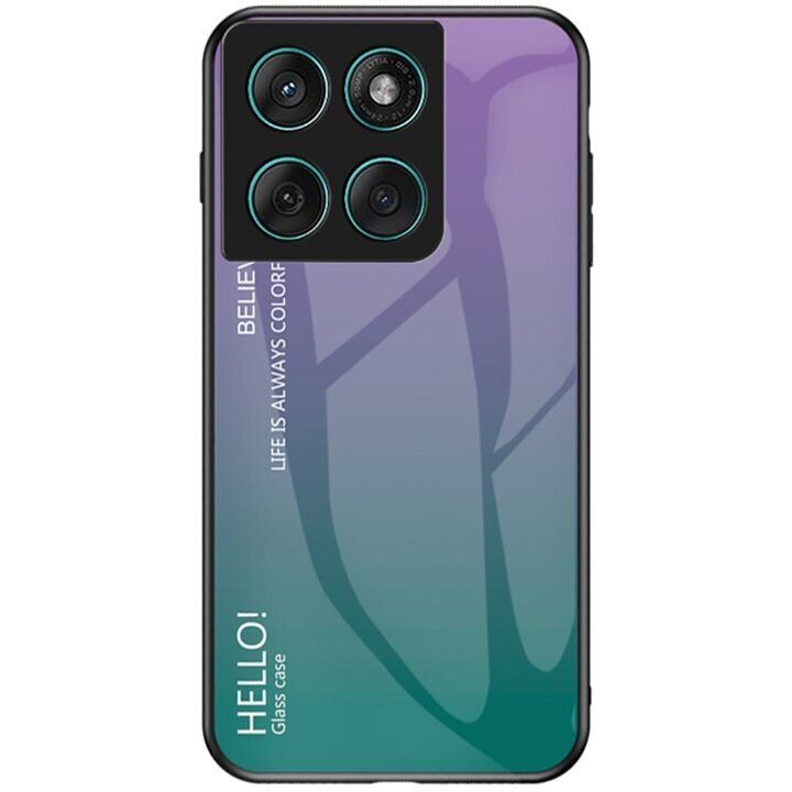 Защитный чехол Deexe Gradient Color для Motorola Edge 60 / Edge 60 Fusion - Purple: фото 1 из 11